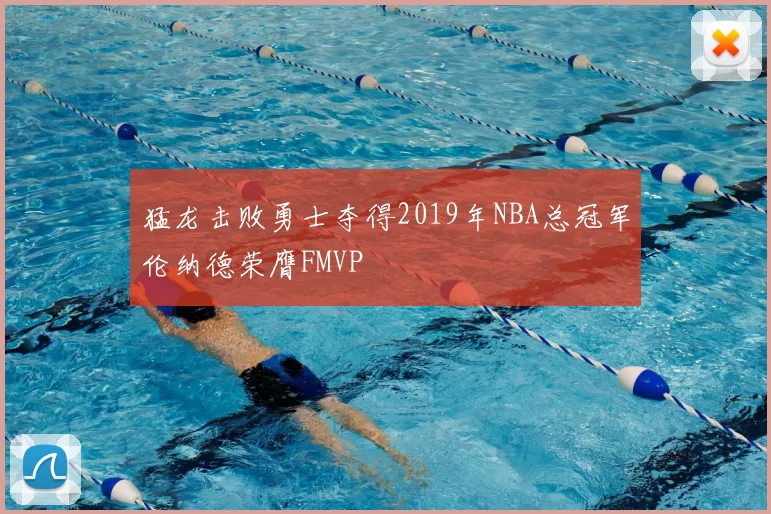 猛龙击败勇士夺得2019年NBA总冠军伦纳德荣膺FMVP