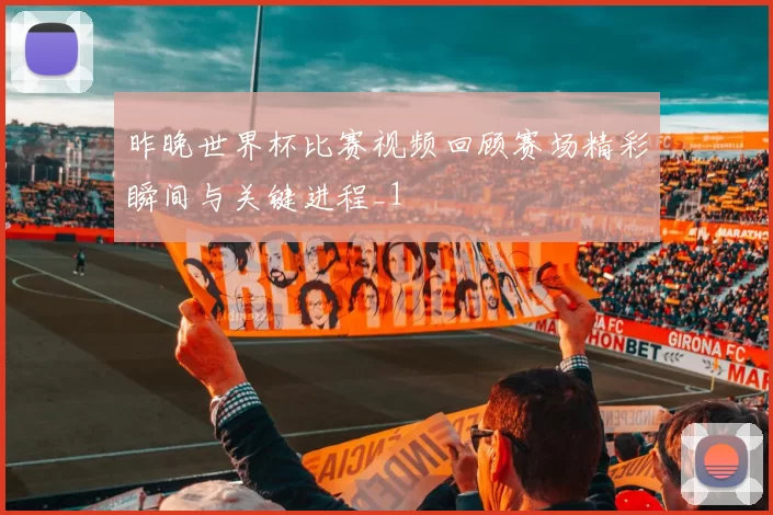 昨晚世界杯比赛视频回顾赛场精彩瞬间与关键进程_1