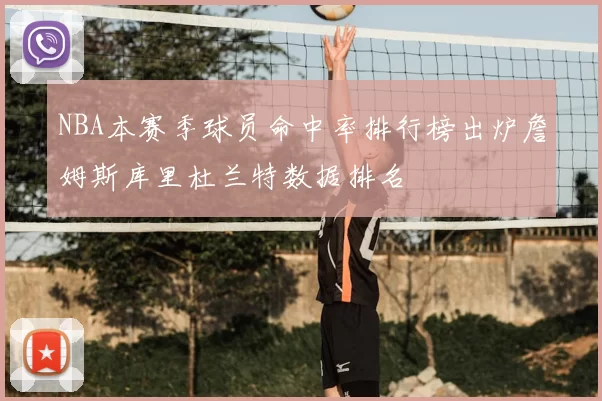 NBA本赛季球员命中率排行榜出炉詹姆斯库里杜兰特数据排名